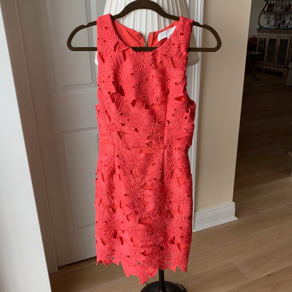 EUC ASTR Eyelet Coral Dress from Nordstrom